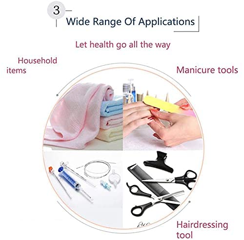 Nail Tool Sterilizer Box Multipurpose UV Light Clean Box Towel Cabinet,for Tweezer Towel Baby Bottles,Toothbrush, Nail Art Equipment Tool,Mobile Phone,Barber Tools