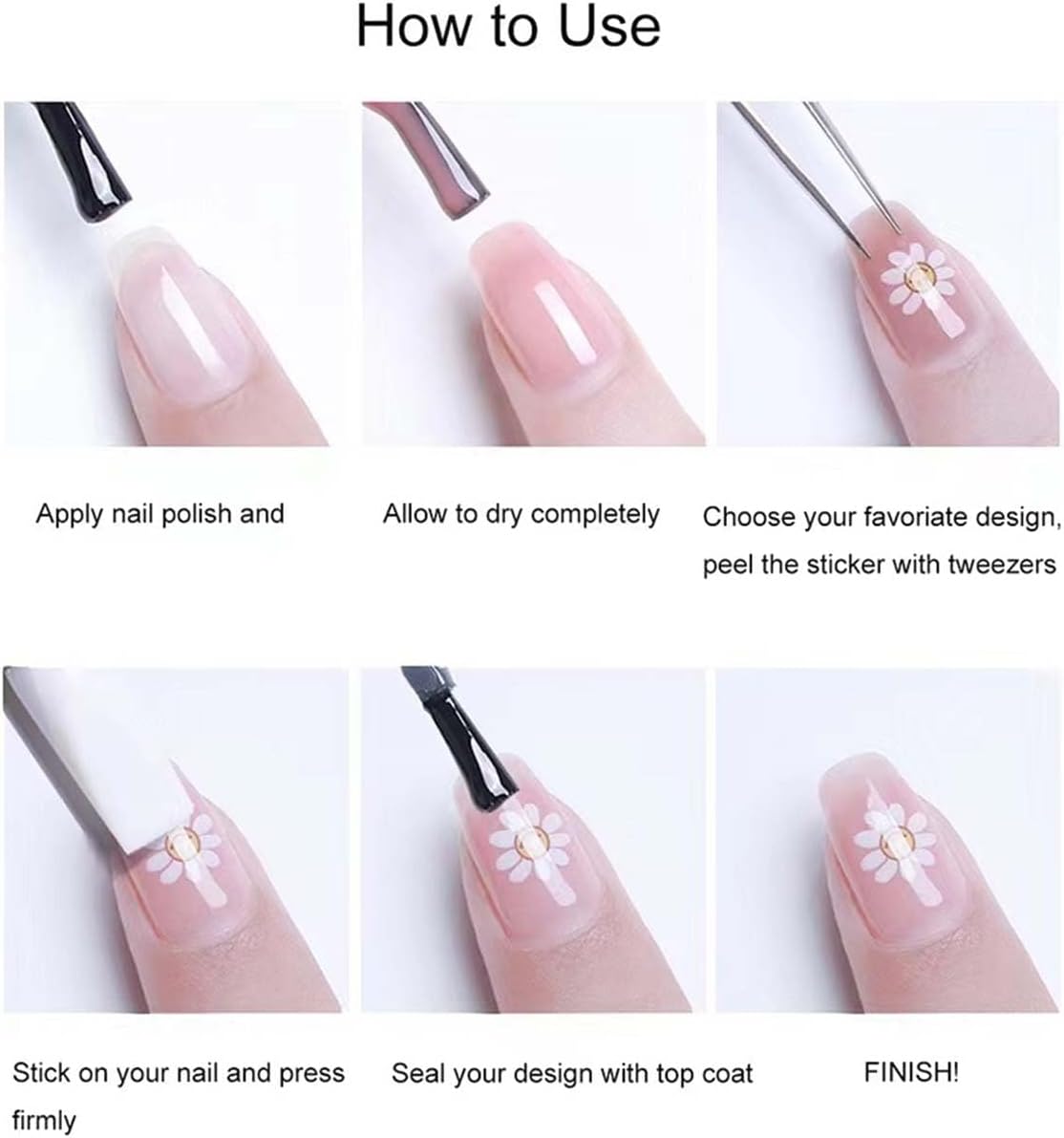 5D Embossed Christmas Nail Stickers Bow Nail Art Decals Self-Adhesive Snowflake Nail Art Sticker Cute Xmas Nail Decals for Women Girls Winter Holiday Manicure DIY Nail Supplies