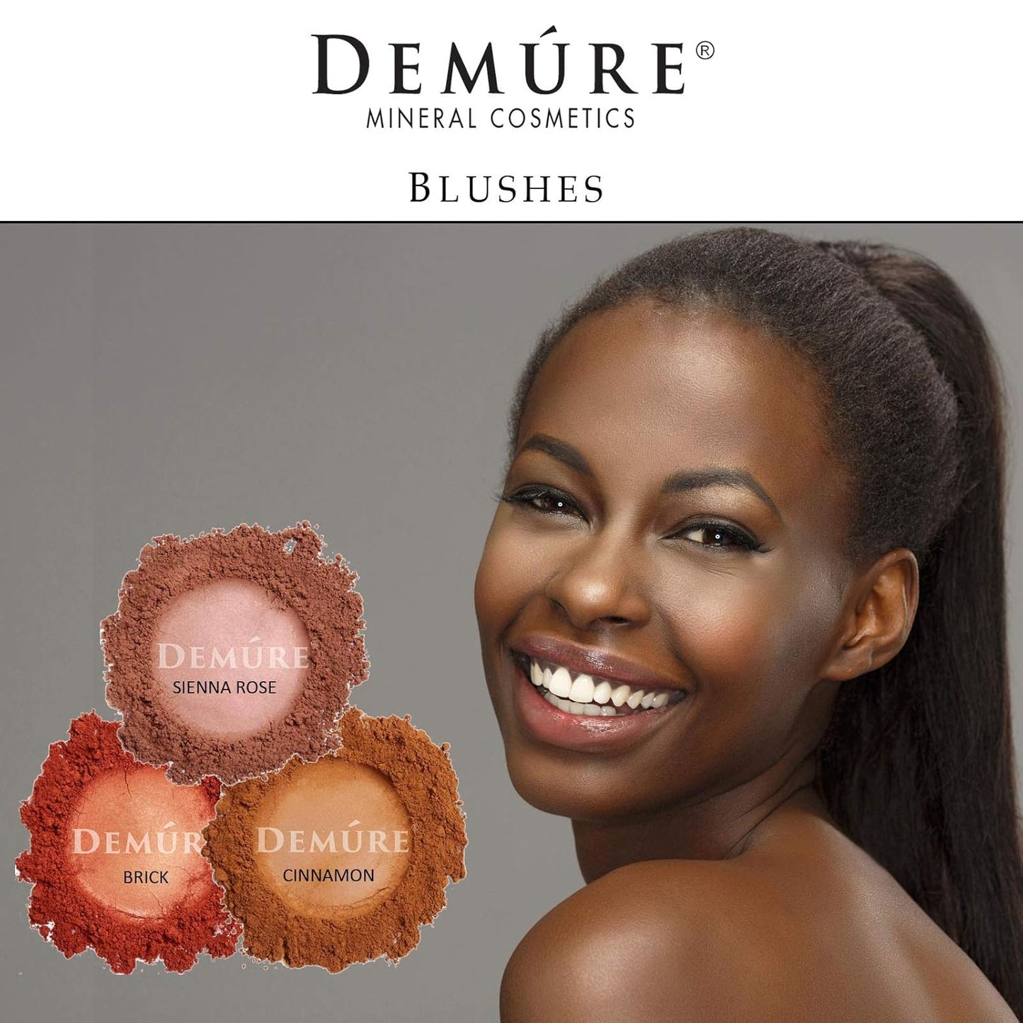 Demure Mineral Blush Makeup (Cinnamon), Loose Powder Makeup, Natural Makeup, Blush Makeup, Professional Makeup, Cruelty Free Makeup, Blush Powder By Demure