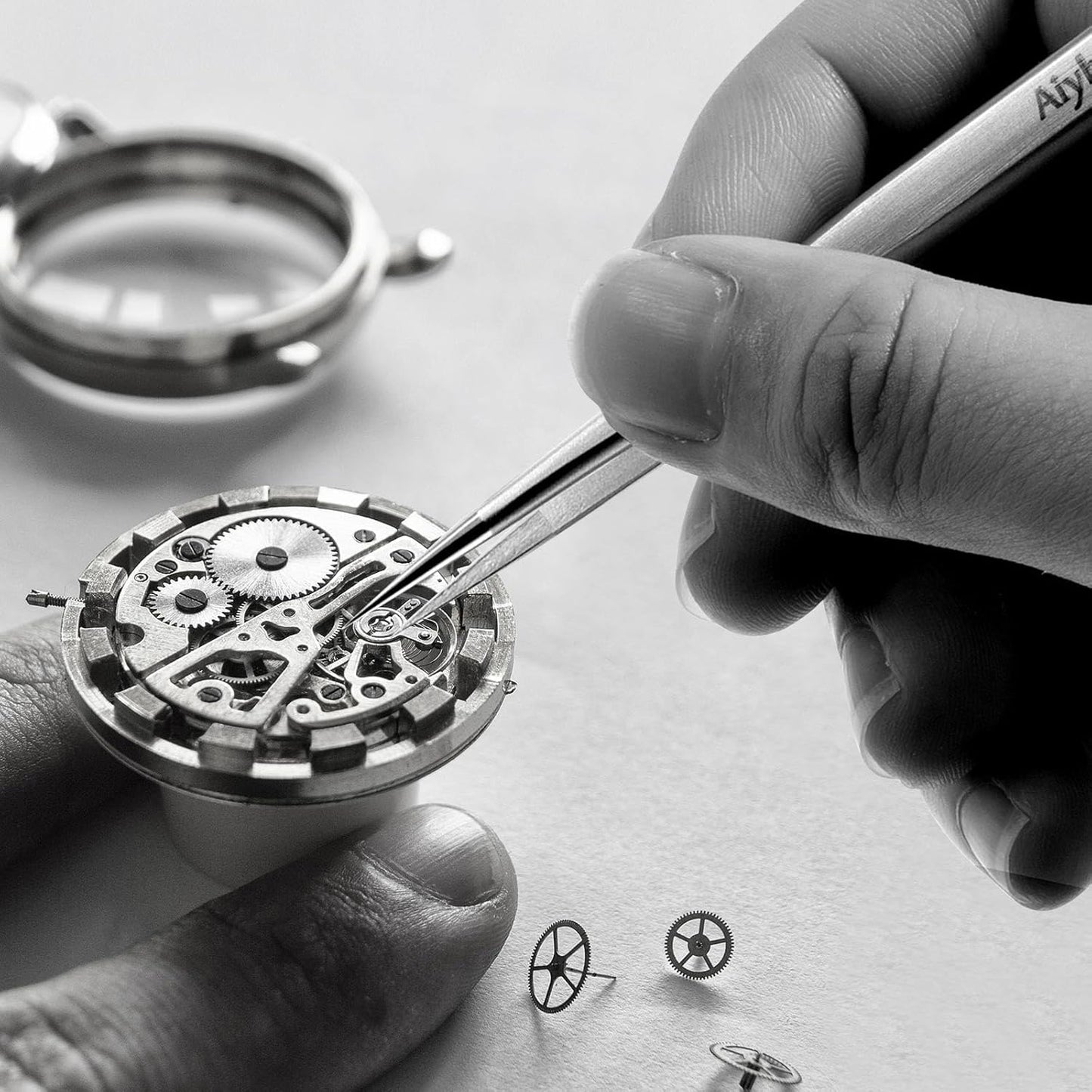 3PCS Precision Tweezers Set, Upgraded High-end Stainless Steel of Tweezer for Craft, Electronics, Soldering, Model, Laboratory Work, Jewelry-Making