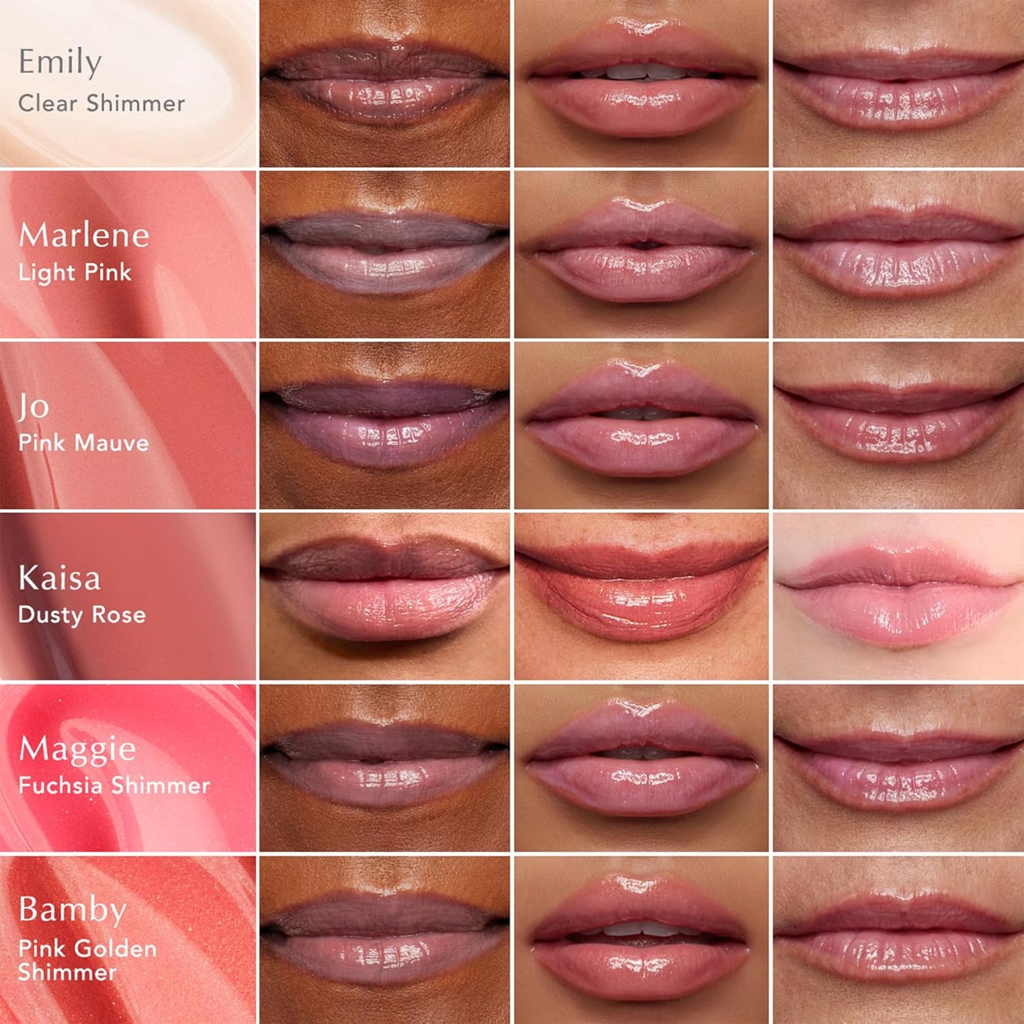 Thrive Causemetics Sheer Strength Lip Plumping Peptide Gloss, Lip Plumper with Vitamin E, Peptides, Plumps, Smooths & Hydrates Lips, High Shine, Vegan & Cruelty Free, Marlene (Light Pink)