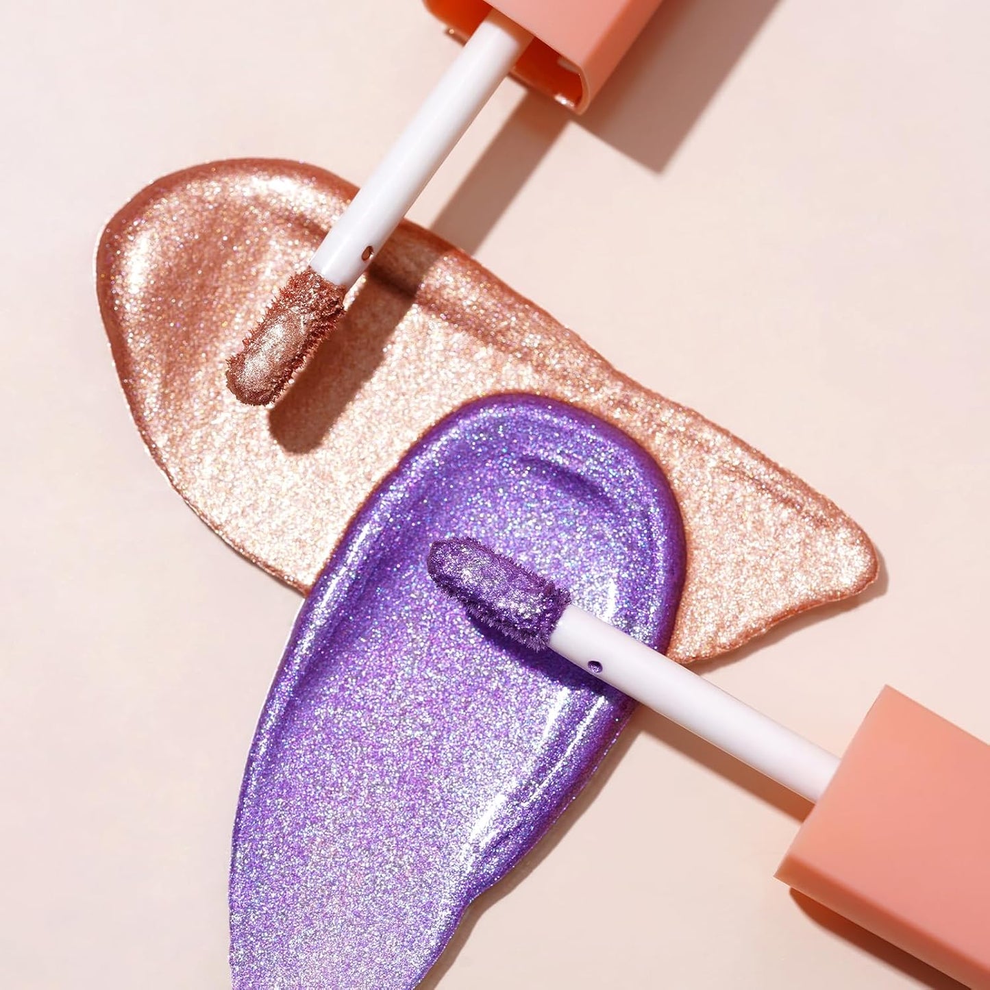 Oulac Liquid Glitter Eyeshadow Liquid Shimmer Eyeshadow Liquid Eyeliner Non-sticky One-Swipe Coverage with Quick-Drying Crease-resistant Formula.Vegan & Cruelty-Free.(07)