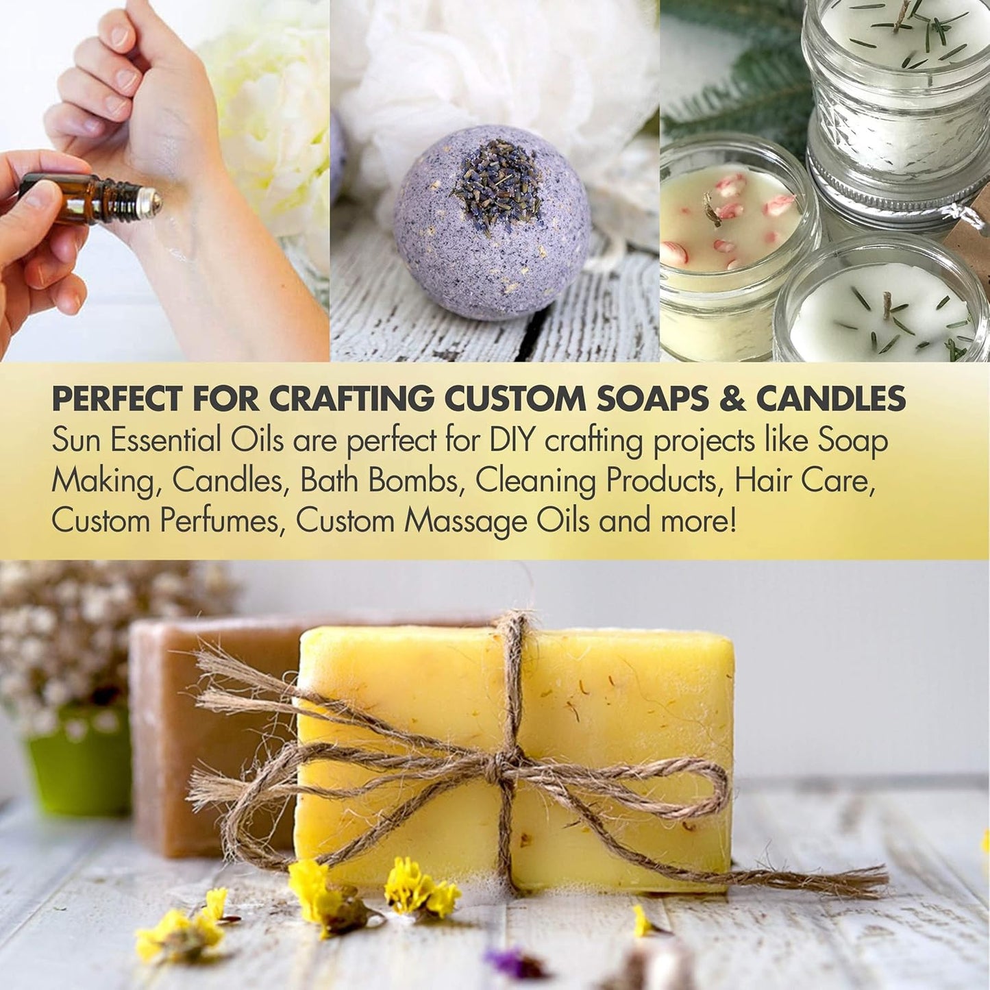 Sun Essential Oils 8oz - Patchouli Essential Oil - 8 Fluid Ounces - Patchouli Oil - Aromatherapy Oils - Patchouli Essential Oil for Candle Making - Patchouli Essential Oil for Diffuser