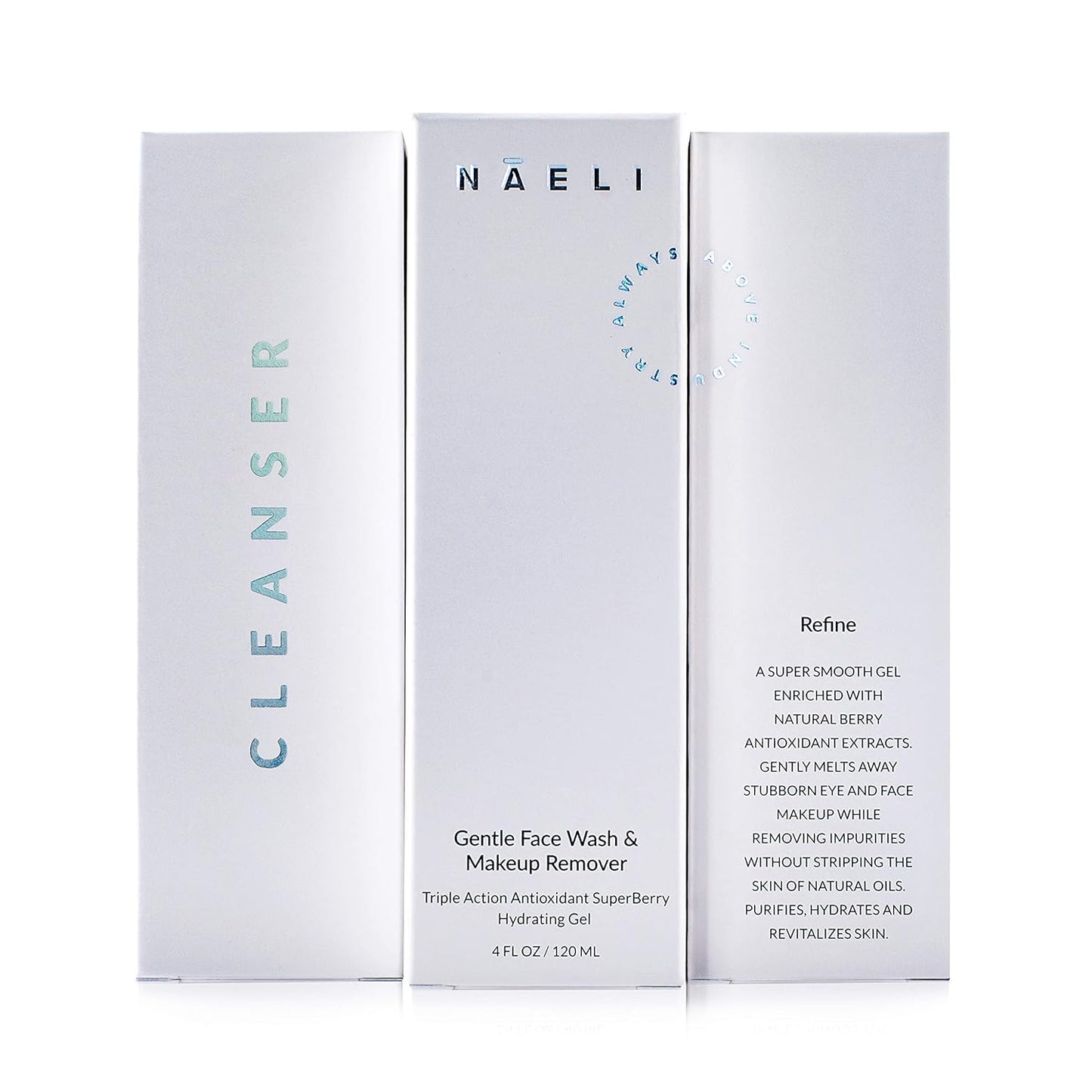 Gentle Face Cleanser - All Natural Anti Aging Vitamin C Face Wash for Sensitive & Dry Skin with Hyaluronic Acid & Antioxidants - Vegan & Cruelty Free, 4 oz