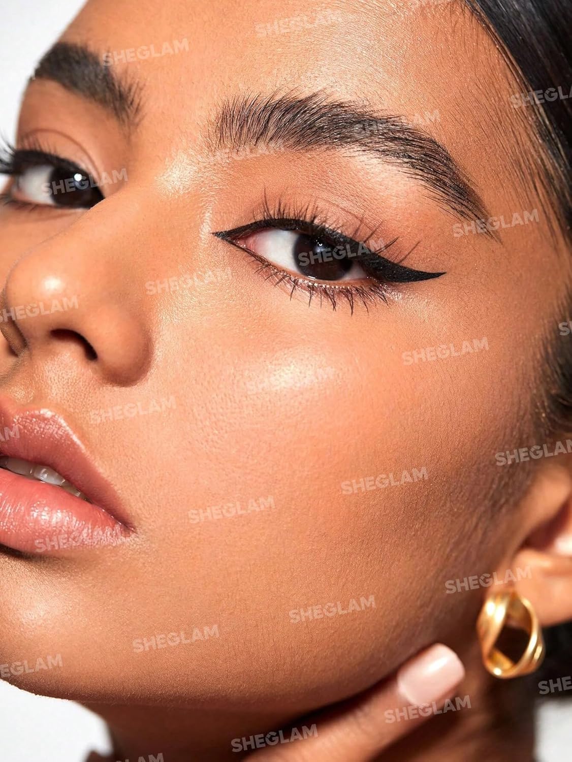 SHEGLAM Multi-Tasker Line & Detail Eyeliner Pen-Black 2 In 1 Waterproof Double Head Liquid Eyeliner Pencil