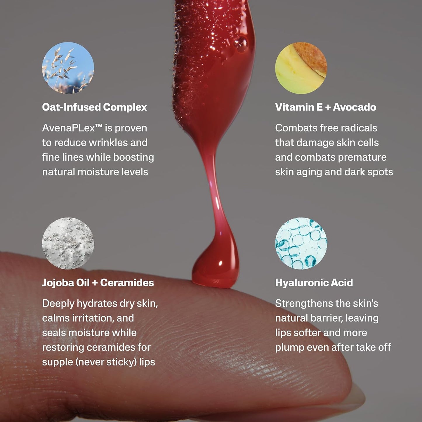 Cake Theory: Lip Tone Equalizing Oil | For Balanced Lip Color | Hydrating and High-Shine Blurring Lip Oil with Purple Brown Tint | Clean, Vegan, and Moisturizing Formula β 0.23 oz, Browning