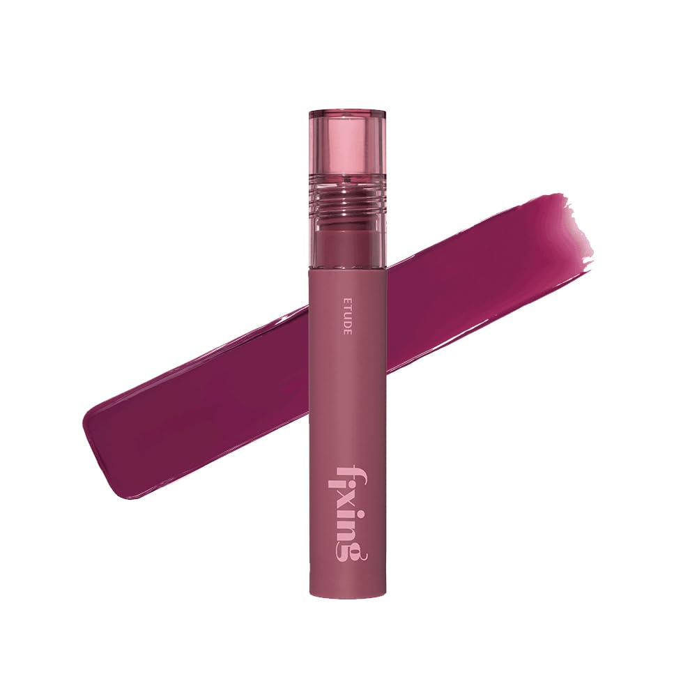 ETUDE Fixing Tint #14 Rose lilac (4g) | Long Lasting High Pigmented Liquid Lipstick | Waterproof Lightweight Matte Finish Lip Stain | Full Coverage | Korean Makeup, Kbeauty
