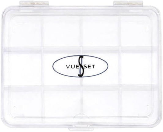 Viking Jack, Empty Makeup Palette Case made for Depotting Makeup/Creams into a Transparent Container, 12 Sections