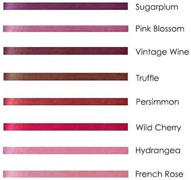 Lauren Brooke Cosmetiques All Natural Lip Liner Pencils, Organic Makeup (Wild Cherry)