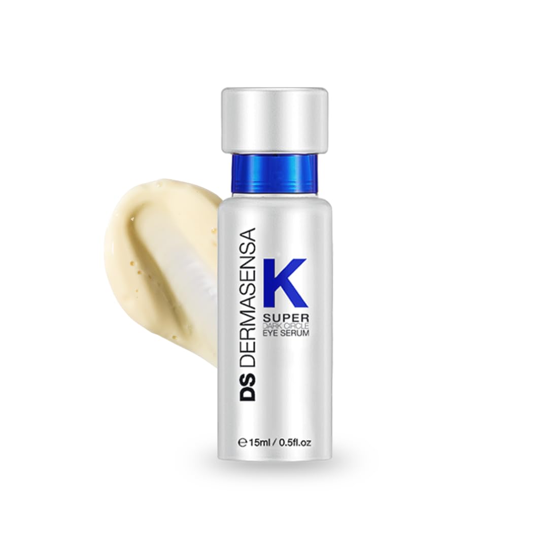 DS Dermasensa K Super Eye Serum, 0.5 fl oz (15ml) – Vitamin K & Arnica Formula for Dark Circles & Puffiness