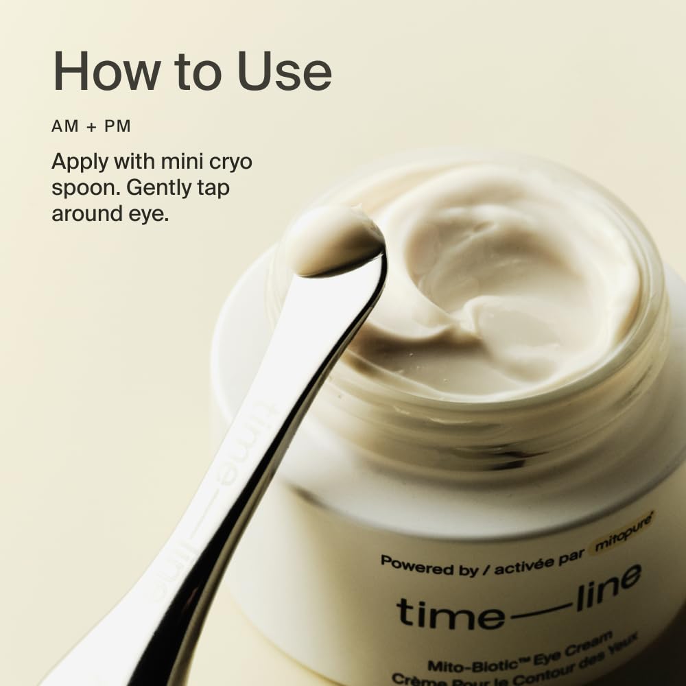 Timeline The Eye Cream - Anti-Aging Cream for Wrinkles, Dark Circles & Under Eye Bags with Urolithin A & Niacinamide (15 ml)
