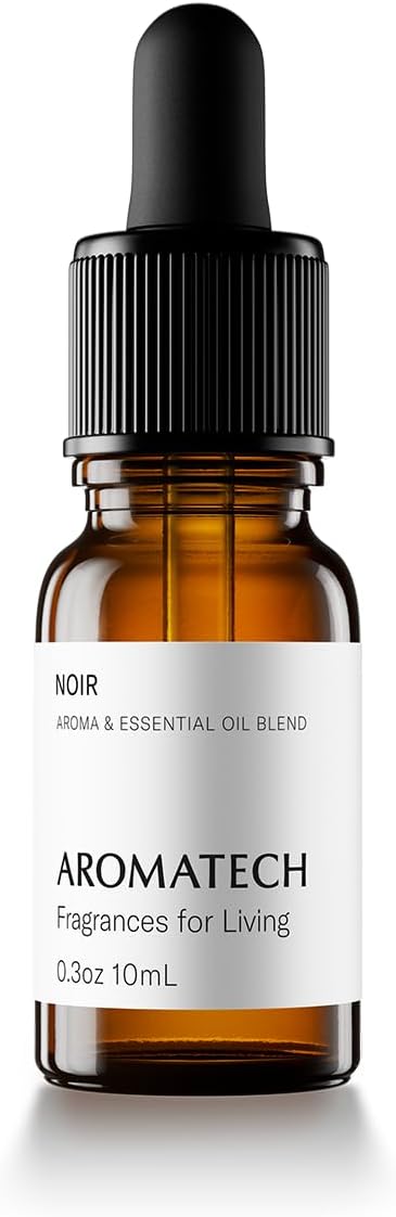 Noir Aromatech Noir Aroma Essential Oil Blend: Hotel Inspired Aromatherapy with for Ultrasonic Diffusers & Nebulizers - 0.3 fl oz, 10 mL