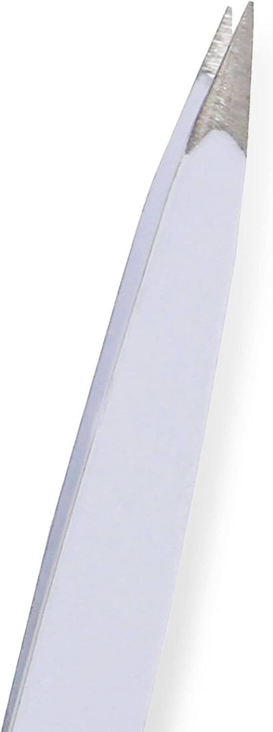 Amazon Basics Mini Eyebrow Tweezers 3-Pack, Black/White/Grey