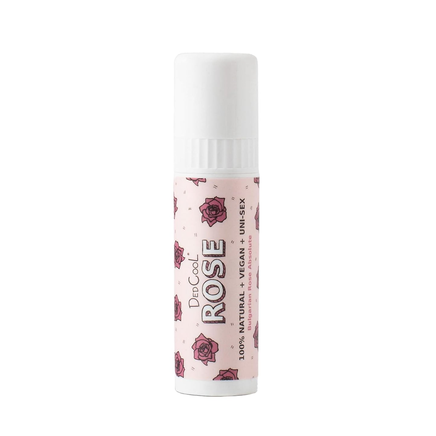 DedCool Lip Balm Stick (Rose) Jumbo, Vegan, Flavored, Coconut Oil Lip Balm, Long Lasting, Moisturization, Hydrates Dry & Chapped Lips, Vegan, Natural, Clean, Non-Toxic, Fragrance For All