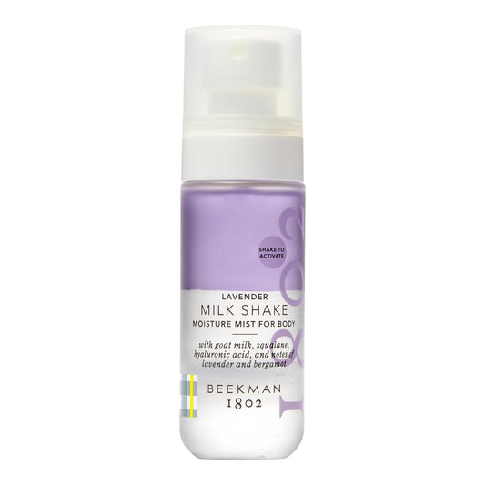 Beekman 1802 Milk Shake Body Mist - Lavender 2 fl oz - Hyaluronic Acid, Jojoba Oil, Instantly Moisturizes, Hydrates & Softens, Good for Sensitive Skin, Cruelty Free