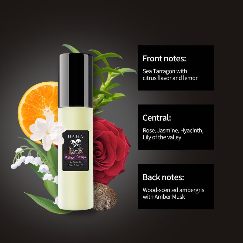 Magnetic Attract Pheromone Perfume for Men Roll-On 10ml - Intense Scent Enhancer for Confidence, Dating & Social Mastery, Long-Lasting Musk Cologne Oil