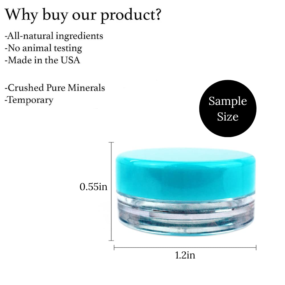 Root Touch Up Hair Powder - 11 Shades Zero Fragrance, Talc or Parabens - Hairline Concealer by NuBeauti (Dark Auburn Sample)