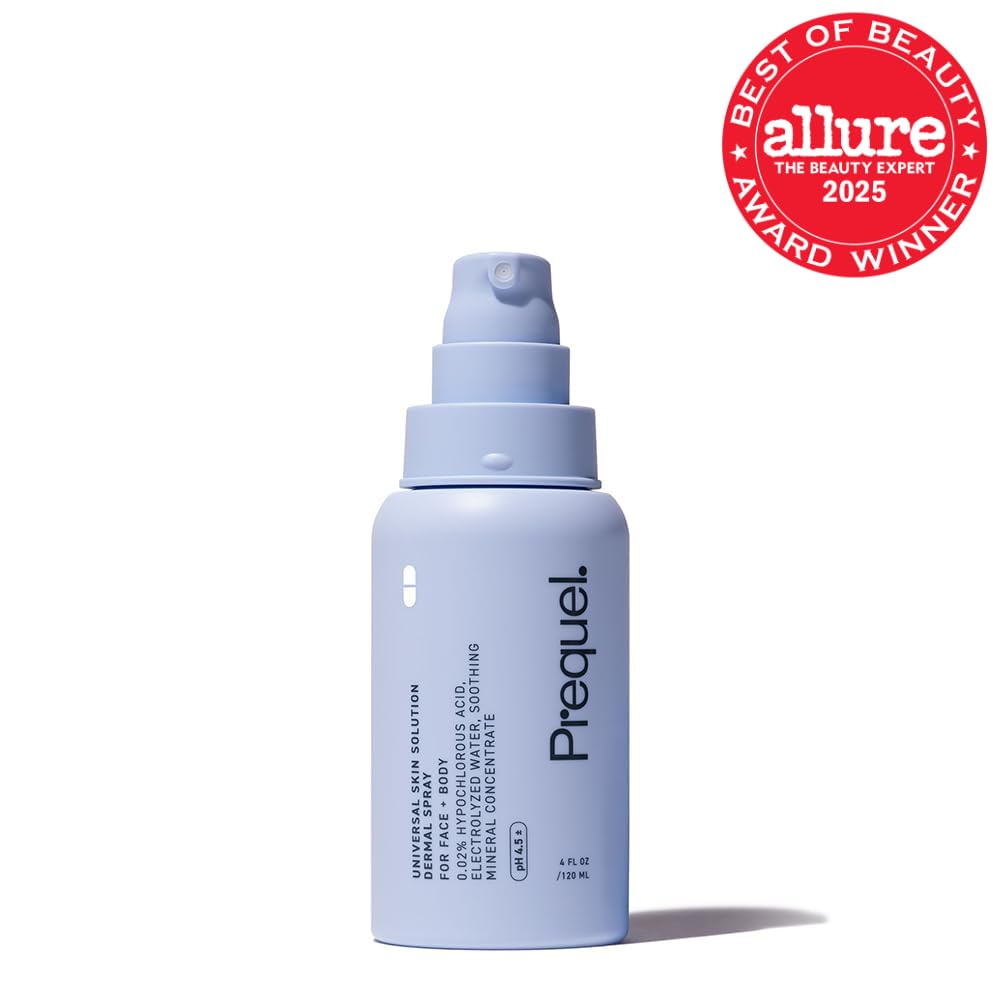 Skin Universal Skin Solution Hypochlorous Acid Spray for Face and Body. HOCL Facial Cleanser and Dermal Spray with Electrolyzed Water and Mineral Complex. pH-Stabilized Skin Care. 4oz