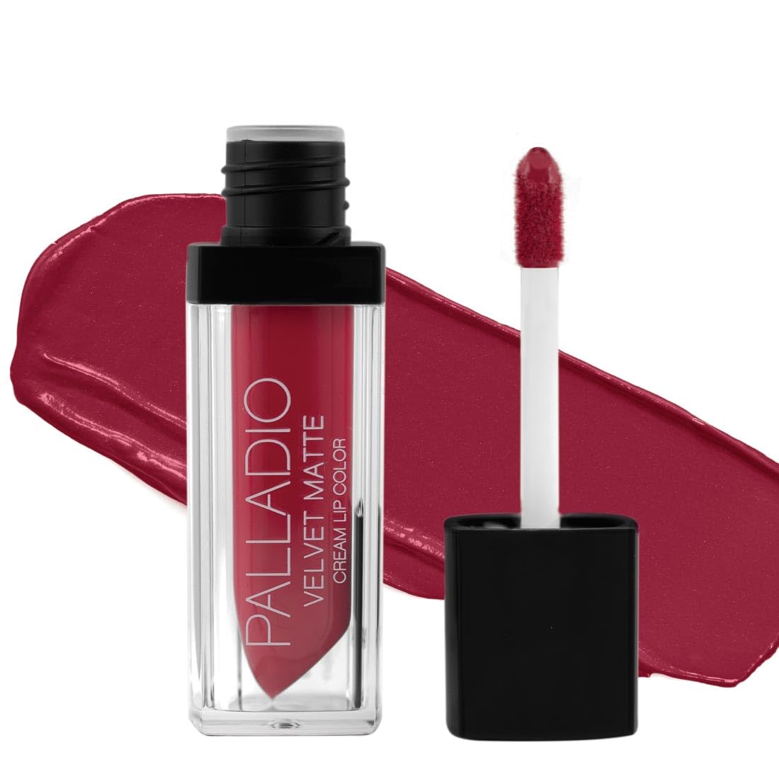 Palladio Velvet Matte Cream Lip Color, Brocade