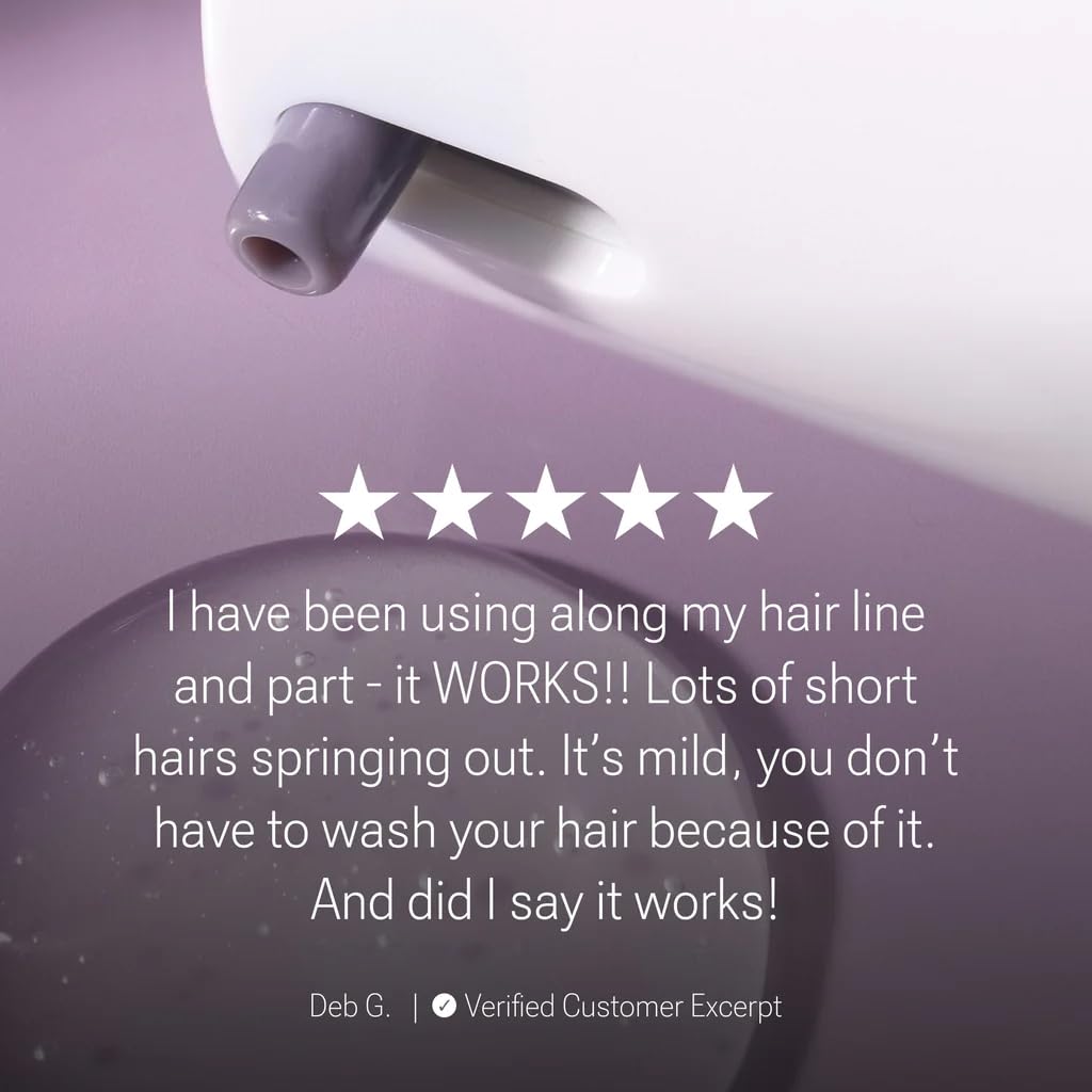 NULASTIN Scalp Serum - Vibrant Scalp Treatment to Help Improve the Look of Hair Density - Lightweight, Fast Absorbing Formula Enriched with Hair-Strengthening Ingredients (1.7 Oz)