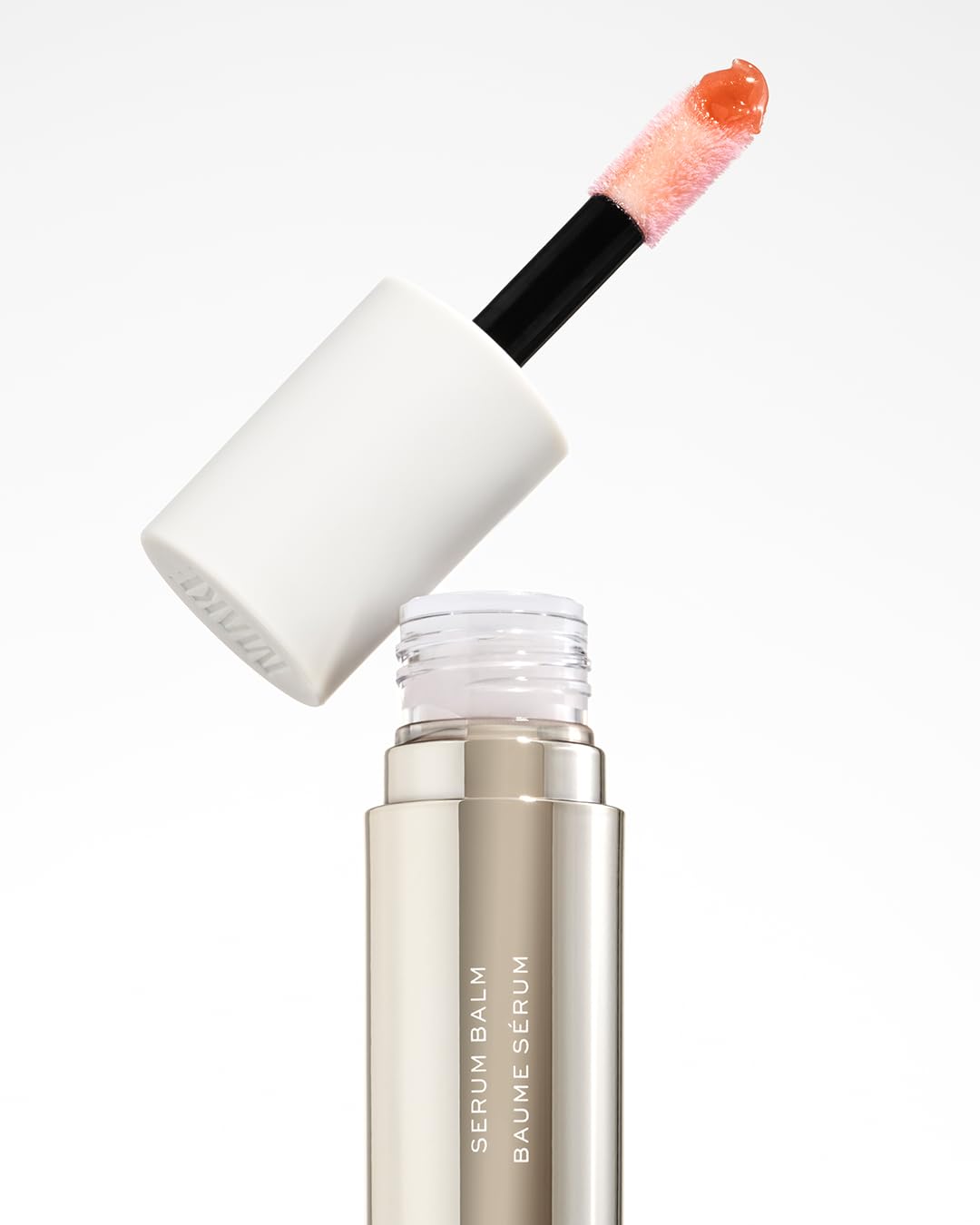 MAKE Beauty Serum Balm Hydrating Lip Oil. Vegan Moisturizing Lip Gloss with Plumping Effect. Lip Treatment Cream for Soft, Smooth, Shiny Lips - Shade, Nude Nova