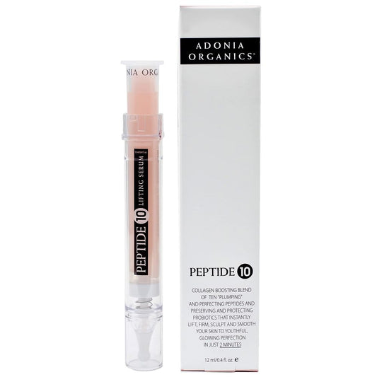 Peptide10 – Anti-Aging Peptide Serum – Firms, Smooths & Reduces Wrinkles – With Multi-Peptide Complex for Youthful Skin