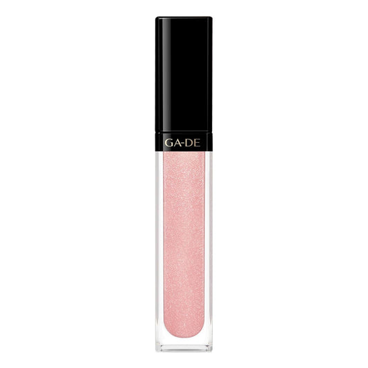 GA-DE Crystal Lights Lip Gloss, 823 - Enriched with Light-Reflecting Crystal Pearls - Smooth Silky, Rich Color - Moisturizes and Adds Shine - 0.2 oz