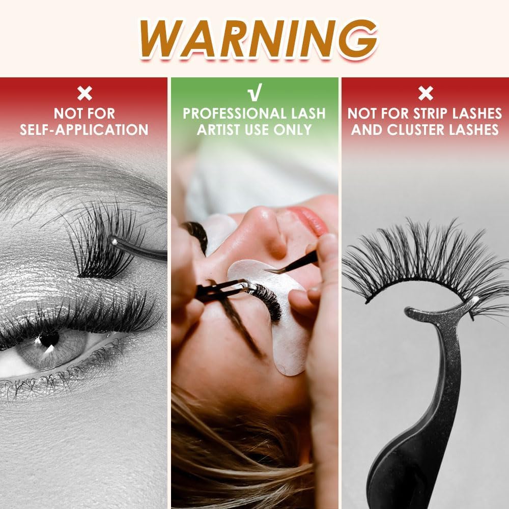 Super Strong Eyelash Extension Glue- 5ml/0.3s Drying Time/7-8 Weeks Retention/Waterproof Black Lash Glue/Professional Eyelash Adhesive for Individual Lash Extensions