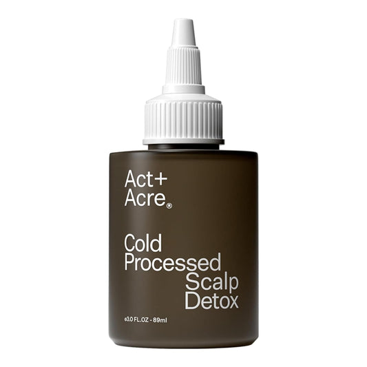 ACT+ ACRE Cold Processed Scalp Detox Oil - Sulfate-Free Care for Flaky, Dry and Itchy Scalp - Promotes Thicker, Fuller-Looking Hair