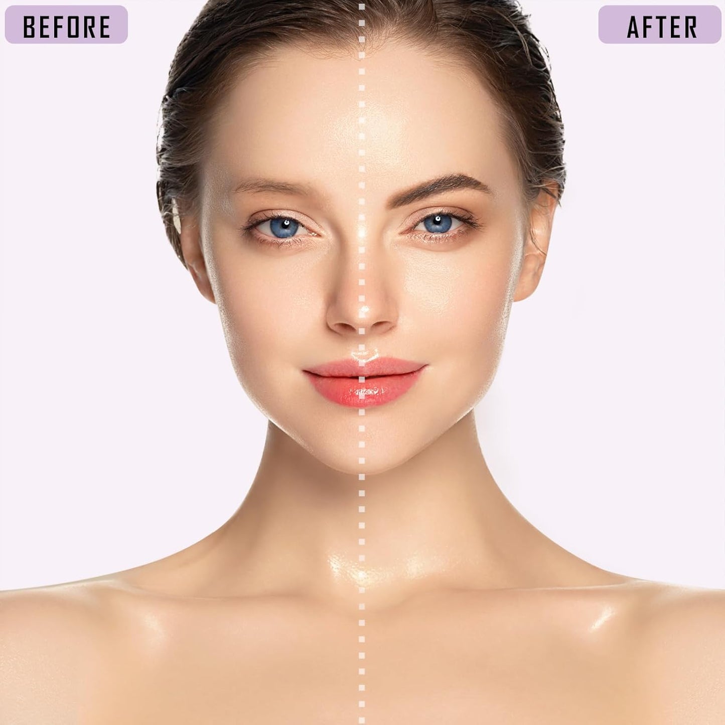 LAVONE Eyebrow Pencil, 2-In-1 Waterproof Eyebrow Pen, with 3 Tip Microblading Eyebrow Pen and Ultra-Precise Brow Pencil, Dual-ended Eyebrow Brush, for Eyebrow Makeup - Dark Grey