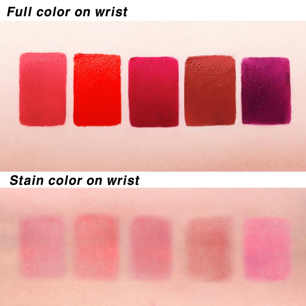 BBIA Last Velvet Tint - Soft & Creamy Matte Finish Lip Stain, Blur Effect with Velvety Texture, Long-Lasting, High Pigment, Lightweight, Non-Drying, Vegan, Korean Lip Makeup (V03 EXTRA RED)