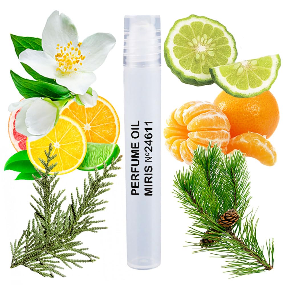 MIRIS Perfume Oil No. 24611, Inspired by Paradiso, Long-Lasting Women Roll-On, Rollerball 0.34 Fl Oz / 10 ml
