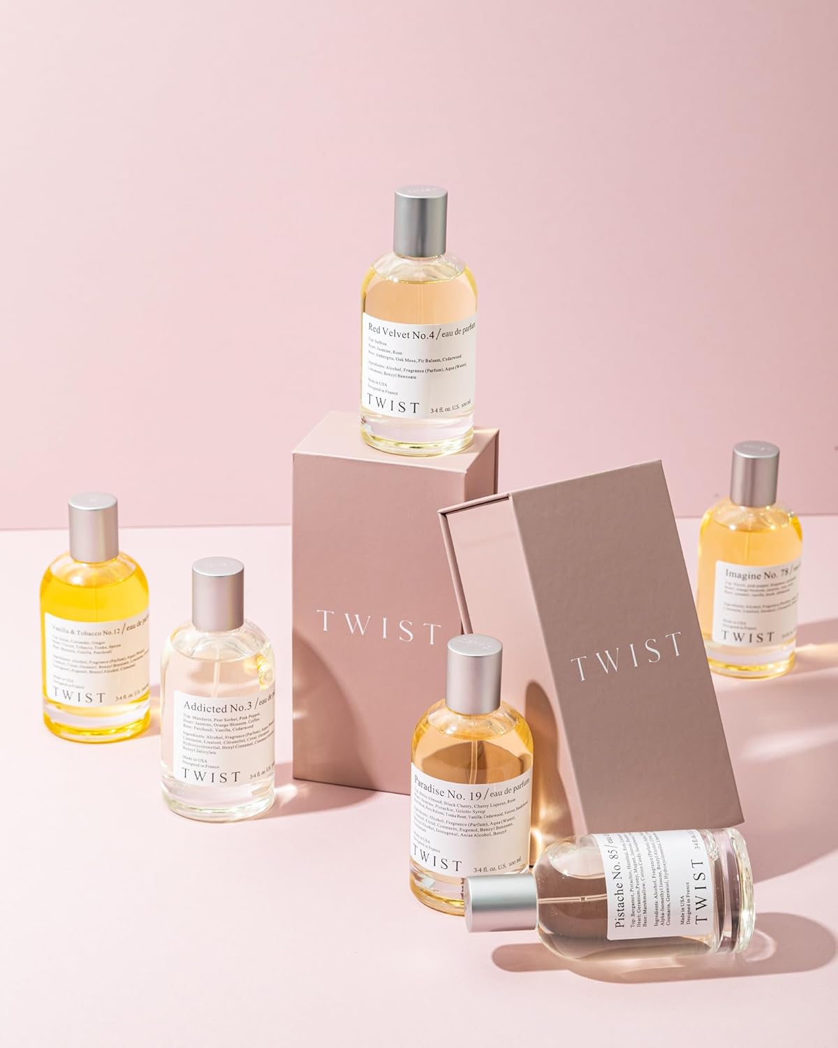 Twist Timeless No. 113 - Inspired by L. L.abo Another 13, Long-Lasting Perfume for Women & Men, Vegan, Clean Ingredients, Musk & Ambroxan Unisex Fragrance – Spray 100 ml | 3.4 fl. oz