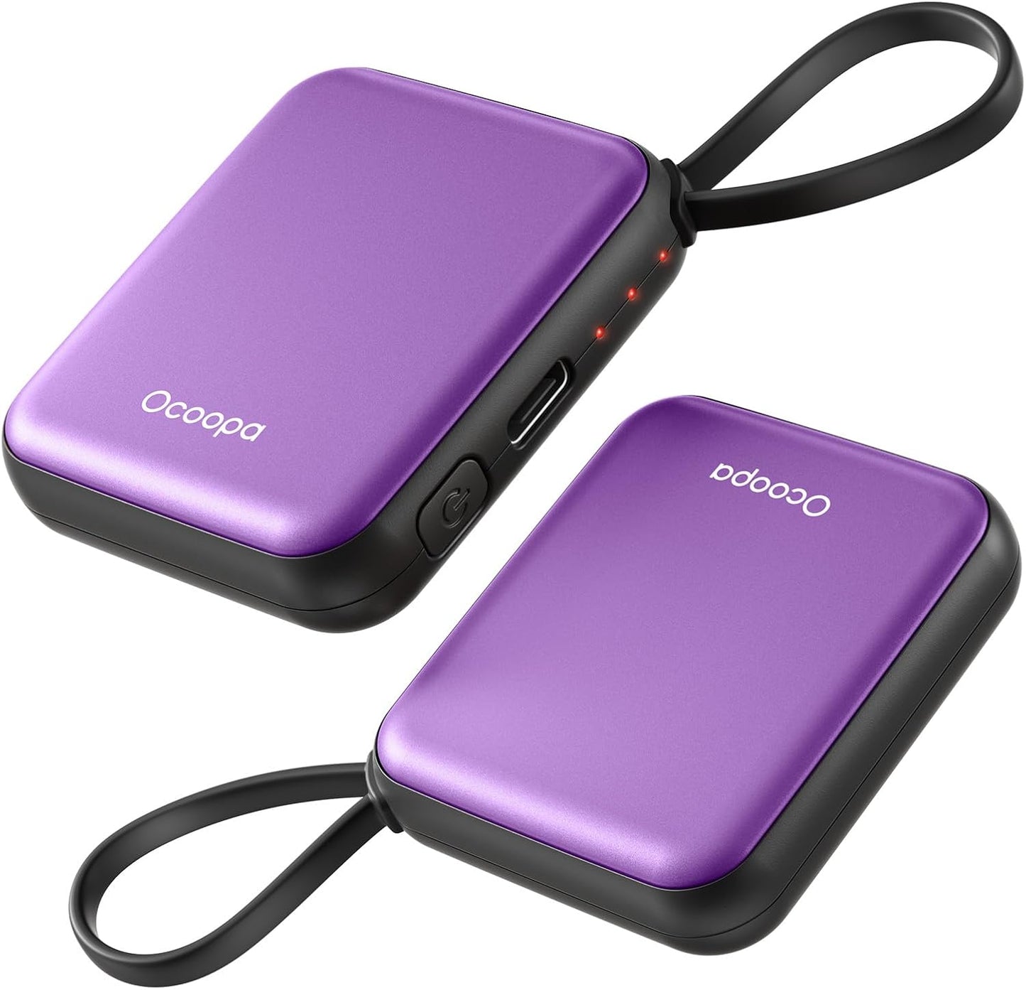 Ocoopa Hand Warmers Rechargeable UT5 Nano – Slim Electric Pocket Heater, Smart Temp Control, 14Hrs Battery, UL Safety, Artists in Bloom Design, Practical Gifts for Women, Christmas, Outdoor, Office