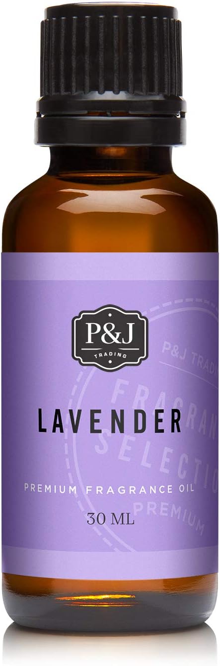 P&J Trading Fragrance Oil | Lavender Oil 30ml - Candle Scents for Candle Making, Freshie Scents, Soap Making Supplies, Diffuser Oil Scents