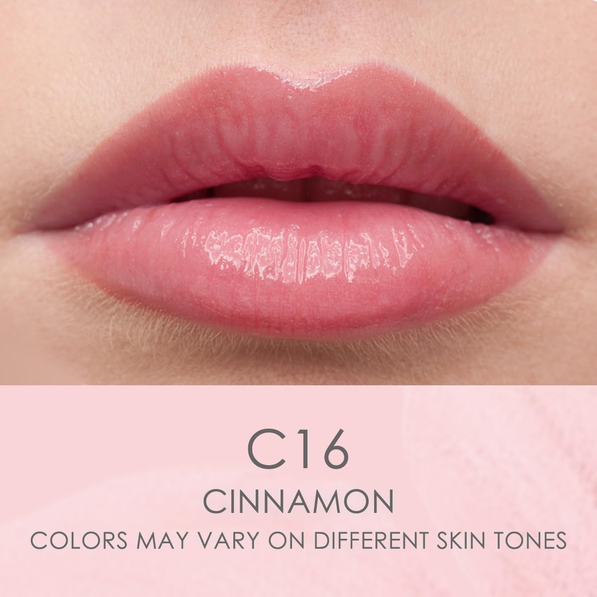 CATKIN Tinted Lip Balm Sheer Lip Stain Ultra Hydrating Lip Moistrurizer Lip Care with Vitamin E Nourishing For Cracked & Dry Lips 0.12 oz C16 CINNAMON - Light Pink