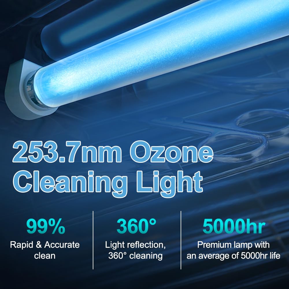 Nail Tool Cleaning Machine 12L High Capacity Cleaning Cabinet Salon Tools Cleaning Box with Touch Timer Setting for Esthetician, Manicurist, Spa, Tattoo, Barber&Salon