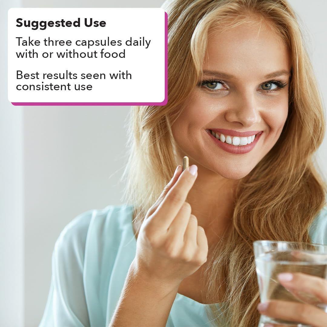 LifeSeasons Beau-T - Hair, Nail, & Skin Supplement - Promotes Healthy Hair and Nail Growth - Supports Clear Skin & Fights Acne - Nail Strengthener - Contains Biotin Collagen Turmeric - 180 Capsules