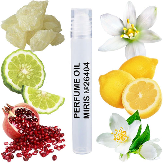 MIRIS Perfume Oil No. 26404, Inspired by Eros Pour Femme, Long-Lasting Women Roll-On, Rollerball 0.34 Fl Oz / 10 ml