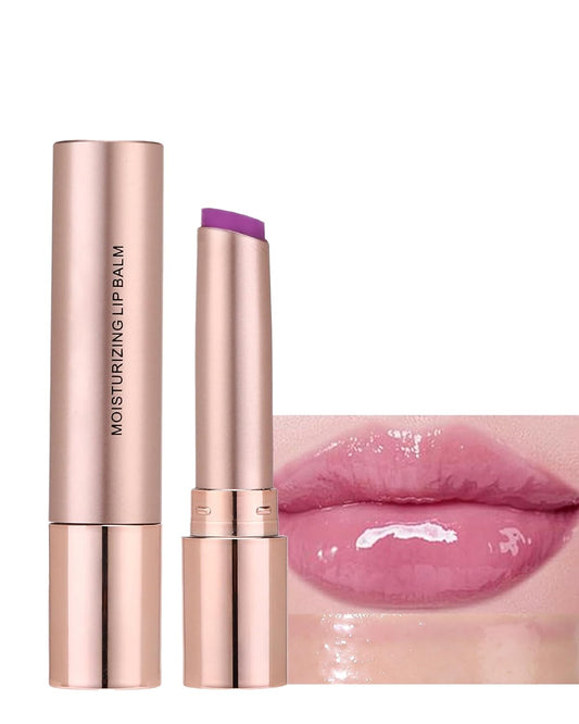 Moisturizing Lip Balm, Nude Sheer Berry Lipstick Hydrating Tinted Lip Gloss, Long Lasting Waterproof Liptint Balm Natural Non-Stick Lips Oil Stain,Glossy Lipcolor Juicy Finish for Dry Cracked Lips-03