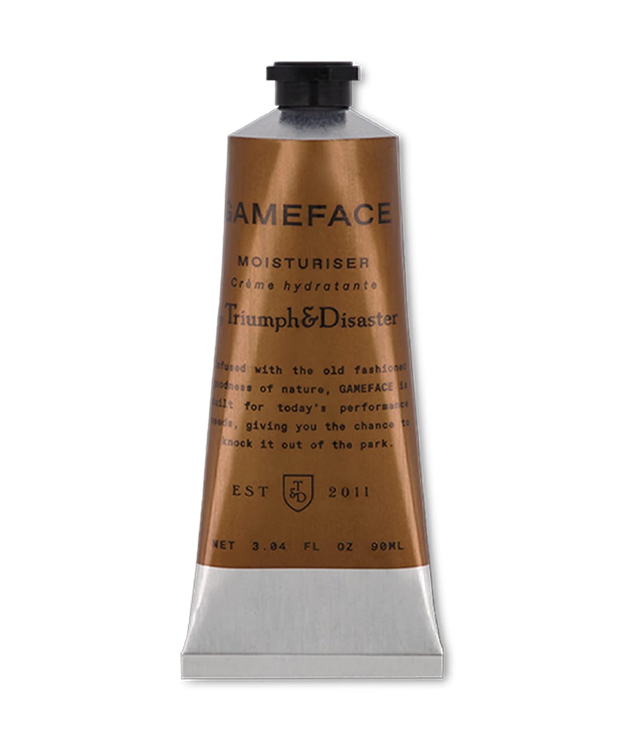 TRIUMPH & DISASTER | Gameface Moisturiser Tube | Hydrating Facial Moisturizer - Lightweight, Non-Greasy Facial Lotion for Men, 3.04 oz