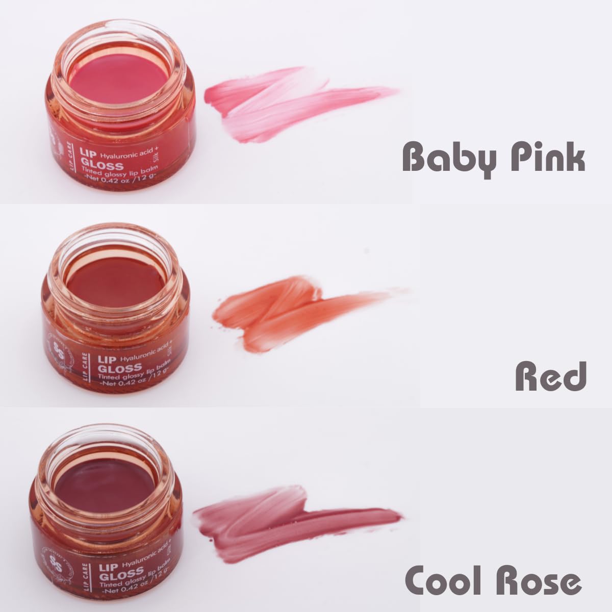 All natural lip balm - with grassfed tallow, Castor oil, CoQ10, Hyaluronic Acid and Silk - Ultra Moisturizing, Conditioning, Organic for dry, chapped, sensitive lips | (0.4 fl oz/12 mL) (Red)