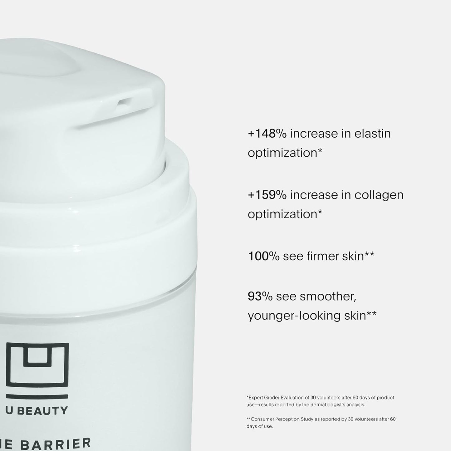 U Beauty BARRIER Bioactive Treatment - Night Cream Moisturizer for Face for Softer & Stronger Skin, Improves Rough, Dull Skin, Overnight Skin Barrier Cream with Urea, & Hyaluronic Acid - 1.7 fl oz