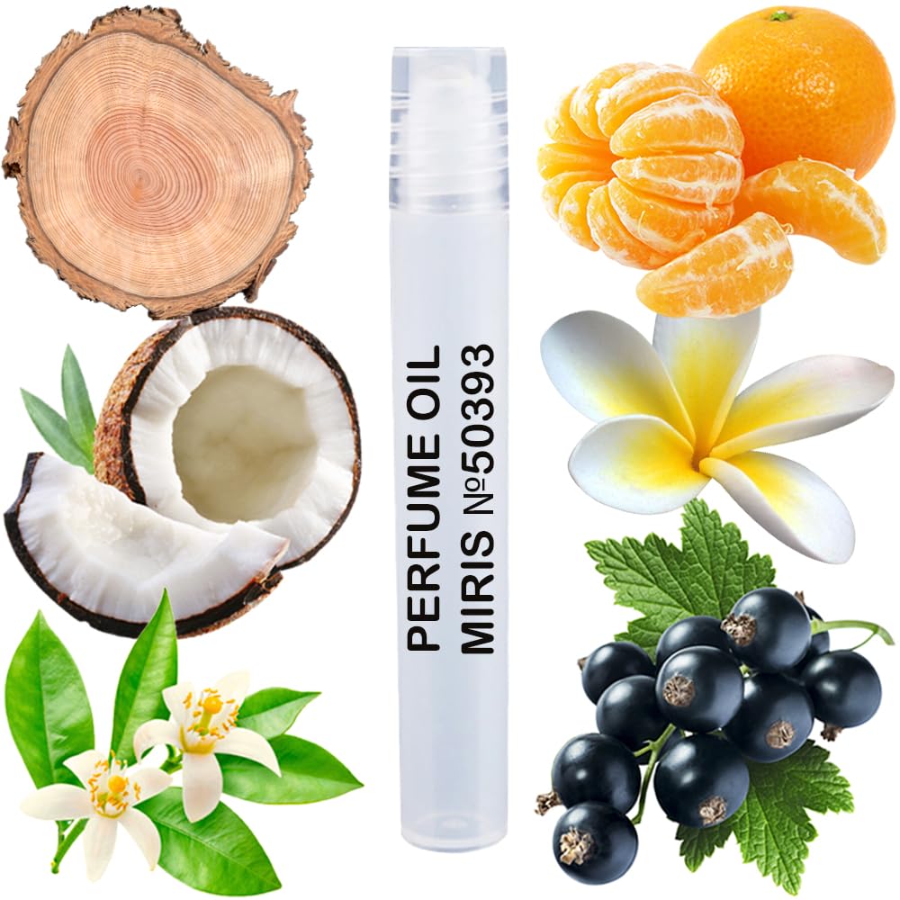 MIRIS Perfume Oil No. 50393, Inspired by Surmonter, Long-Lasting Unisex Roll-On For Women and Men, Rollerball 0.34 Fl Oz / 10 ml