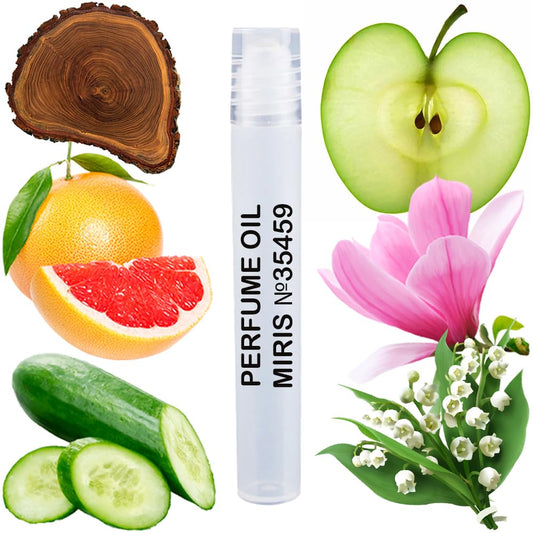 MIRIS Perfume Oil No. 35459, Inspired by Be Delicious, Long-Lasting Women Roll-On, Rollerball 0.34 Fl Oz / 10 ml