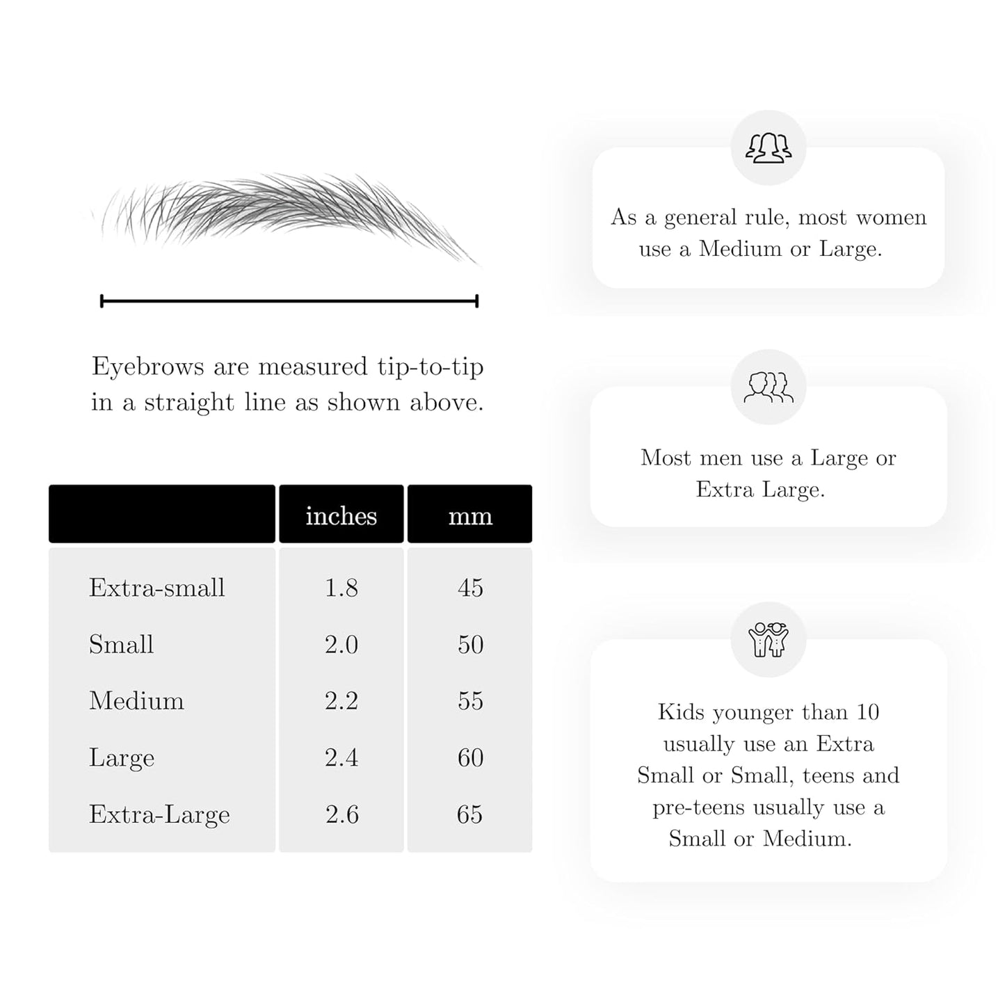 (10 pairs) Ginger Temporary Eyebrow Tattoo - Large Size - Waterproof & Smudgeproof - Sassy Swerve Style Eyebrow Stickers - Sheet Lasts up to 30 Days - Won't Work on Existing Brows