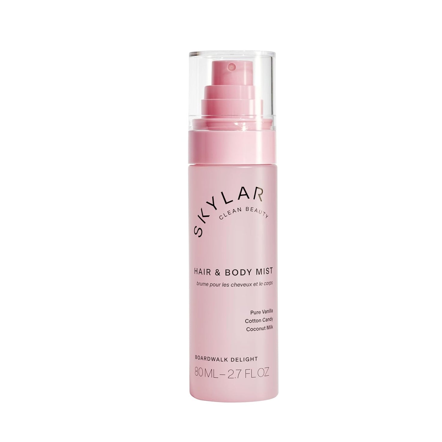 Skylar Boardwalk Delight Hair & Body Mist | Hypoallergenic & Clean Fragrance | Vegan, Cruelty Free, and Safe For Sensitive Skin | 80 ML, 2.7 Fl Oz