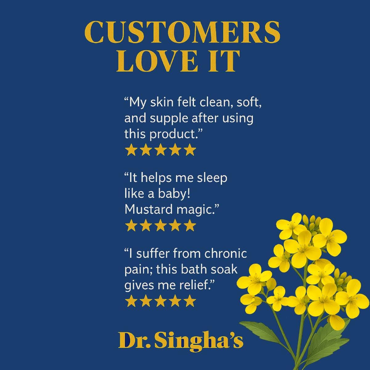 Dr. Singha's Mustard Bath, Therapeutic Bath Salts (16 Ounce)