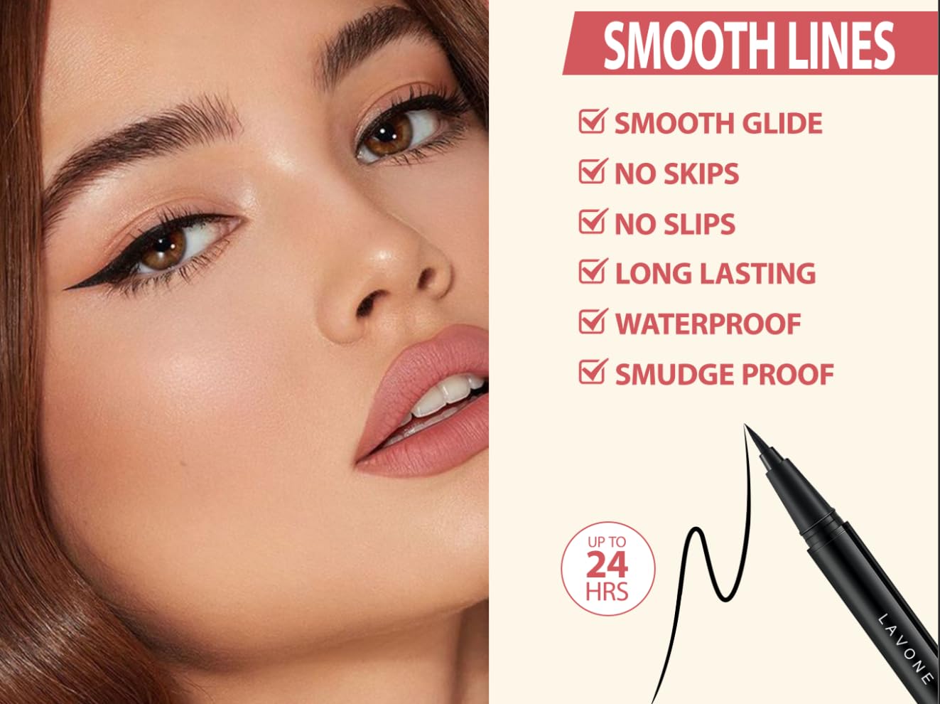 Eyebrow Pen Kit, with Microblading Eyebrow Pen, Eyebrow Gel, Eyeliner, Eyebrow Brush, Eyebrow Pencils for Women, Waterproof, Smudge Proof, Long Lasting Makeup Formula - Ebony