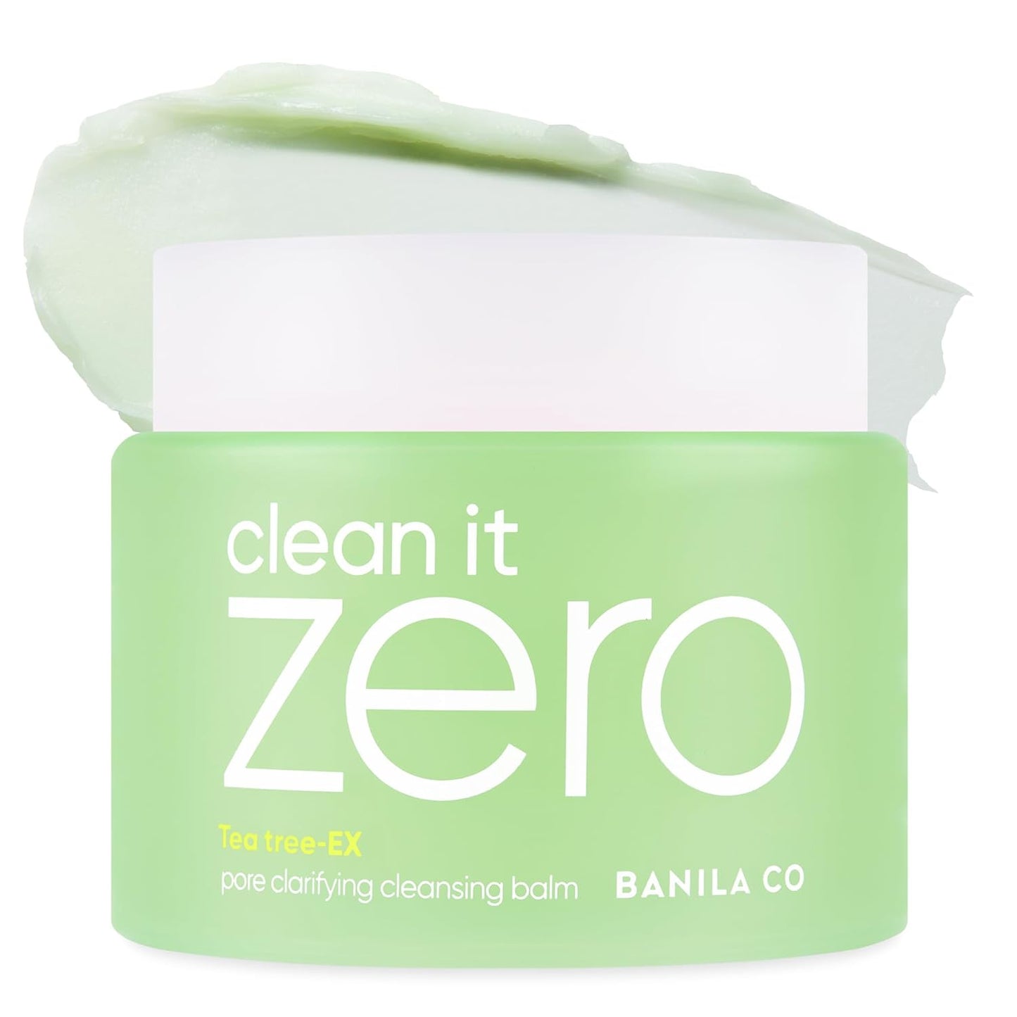 BANILA CO Clean it Zero Pore Clarifying Cleansing Balm | Korean Makeup Remover, Cleansing Oil, Facial Cleanser for Oily and Acne Prone Skin | Vegan | Made with AHA-PHA & Tea Tree (180ml / 6.08 fl.oz)